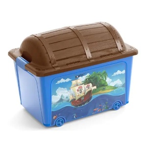 Kutija za igračke W Toy Box Pirate KWTBPI
