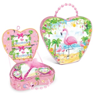 Kutija za odlaganje flamingo srce 1039788