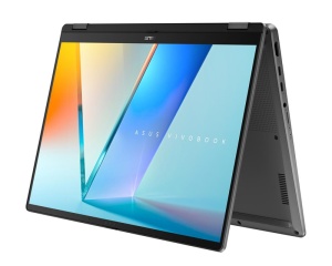 Laptop Asus Vivobook 14 Flip TP3407SA-SG155W, 14 inča WUXGA OLED Touch, Core Ultra 7 258V, 32GB, 1TB SSD, Win11