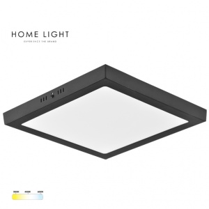 LED panel nadgradna KNS5-24W 3000/4000/6000K crni 202413
