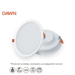 Led panel ugradni KNC1 12W 960Lm 4000K Dawn 201274
