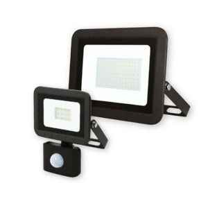 LED reflektor 50W detektor pokreta 6500K crni Commel C307-258