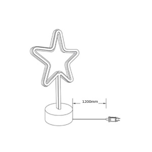 Led stona lampa Star 1,5W Trio Lighting R55230101 - Img 3