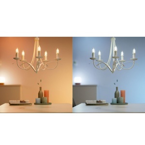 Led wifi sijalica 5W (40W) C35 E14 1PF/6 WiZ WIZ019 - Img 4
