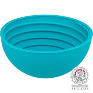 Lick n snack činija silikonska 16cm plava