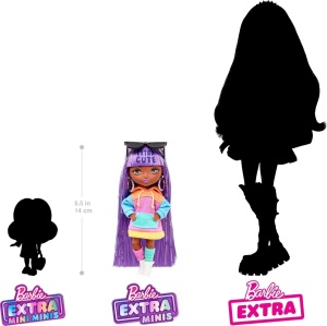 Lutka 15cm Barbie Extra Minis 088553 - Img 3