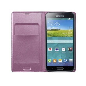 Maska sa preklopom SAMSUNG S5, pink EF-WG900-BPE - Img 2