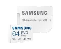 Memorijska kartica MicroSDXC 64GB EVO Plus Samsung UHS-I 160MB/s sa adapterom (MB-MC64SA)