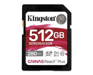 Memorijska kartica SDXC 512GB Kingston UHS-II U3 V60 280MB/s (SDR2V6/512GB)