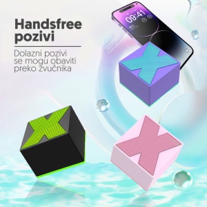 Mini Bluetooth zvučnik zeleni 5W 18423-6208GR - Img 3