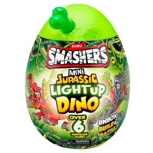 Mini Jurassic light up dino jaje Smashers Zuru 1045462 - Img 1