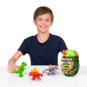 Mini Jurassic light up dino jaje Smashers Zuru 1045462 - Img 3