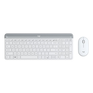 MK470 Wireless Desktop US bela tastatura + miš