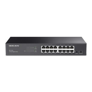 Mrežni svič MS116GS 16-portni crni Mercusys Gigabit rack