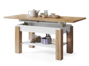 Multifunkcionalni Sto Astoria Hrast-Beli 1655 - Img 2