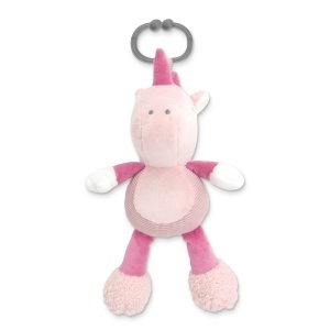 Muzička Plišana Igračka za bebe Jednorog Roze Lorelli Natural 10191440007