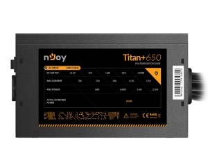 Napajanje NJOY Titan+ 650, 650 W, 80 Plus Bronze - Img 5