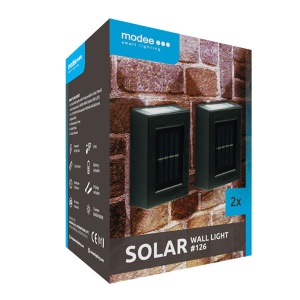 Nazidna solarna lampa 2kom ML-WS126 - Img 2