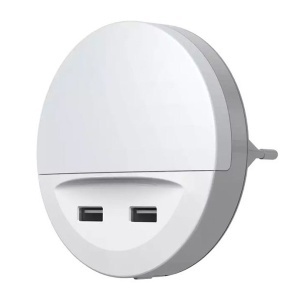 Noćno svetlo Lunetta + 2 X USB Port Osram O66902
