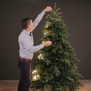 Novogodišnja rasveta Led dekor lampica za jelku visine 180cm Hladno bela 49548100 - Img 2