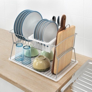 Oceđivač za sudove Geniustex 45x31x28cm Metaltex 325602 002 - Img 4