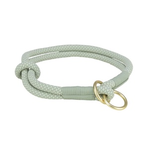 Ogrlica soft rope XS S 30cm/6mm mint/svetlo mint