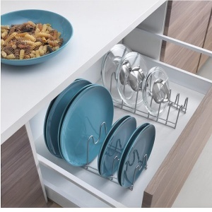 Organizator za poklopce Lido 28x16x14cm Metaltex 361008 003 - Img 3
