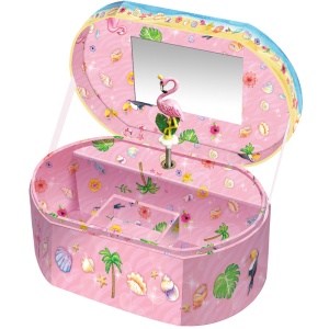 Ovalna muzička kutija za nakit Flamingo 1039790 - Img 3