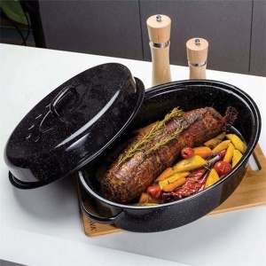 Ovalni pekač sa poklopcem 42 cm Nava NV10-053-001