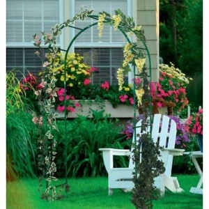 Pergola Klasik baštenski luk 120x40x240cm zelena 190100 - Img 4