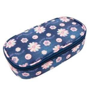 Pernica Prazna Ovalna Octopus Opc2637 Forever Smile 22x11x5cm plava roze