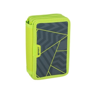 Pernica puna Spirit ABS GREEN 3 zipa 28 delova 13x6x19,5cm