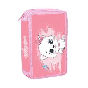 Pernica puna Spirit Kitty 3 zipa 28 delova 13x6x19,5cm