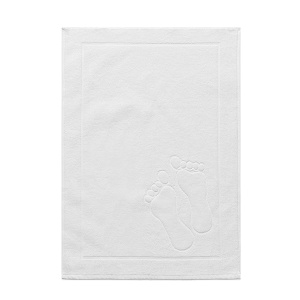 Peškir za noge Stopa pamuk 50x70cm 500gms siva