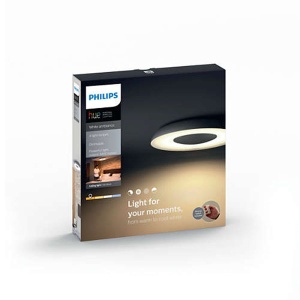 Plafonjera Still Crna Philips Hue sa Hue Dimerom 32613/30/P7 - Img 4