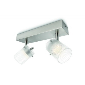 Plafonjera TOILE bar/tube bela 2x3W SELV Philips 53262/67/16