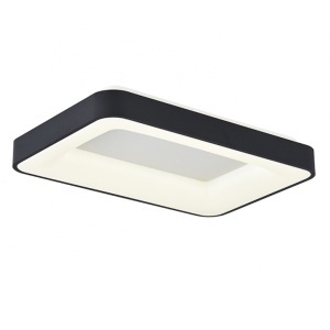 Plafonska svetiljka Vesta 340 LED 42W 3000K crna 50.0481