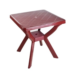 Plastični baštenski sto 70x70cm četvrtasti 14756