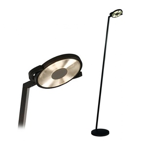 Podna lampa Eron crna Philips 42250/30/LI