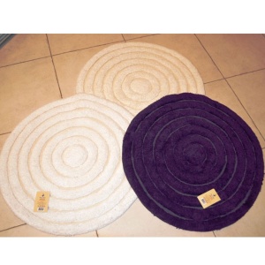 Podna prostirka Kroog R 90cm - bela