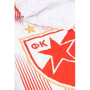Pokrivač Crvena Zvezda Grb 140x200cm crvena - Img 2