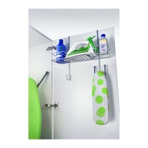 Polica organizator sa držačem daske za peglanje 49x18x44cm Metaltex 350904 001 - Img 2