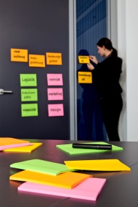 Post-it Super Sticky 203 x 152 mm, 4 boje x 45L 6845-SS EU - Img 2