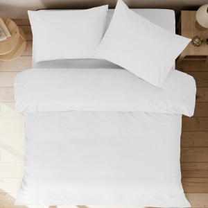 Posteljina CB Simple Set Bicolor Single bela 025574