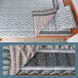 Posteljina od pamučnog krepa 160x200cm 74-1190