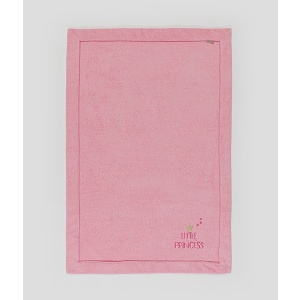Prekrivač za bebe frotir sa vezom 80x120cm Princeza roze