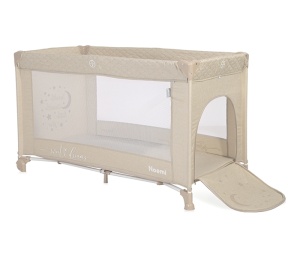 Prenosivi Krevet 1 Nivo Lorelli Noemi Fog Beige Star 10080542217 - Img 2