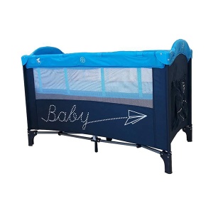 Prenosivi krevetac Baby Bear Origin 2 Nivoa Plava 8039V2