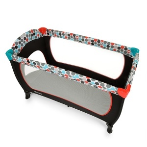 Prenosivi krevetac Sleep n Play Plus Hauck A029933 GUMB BLACK - Img 2