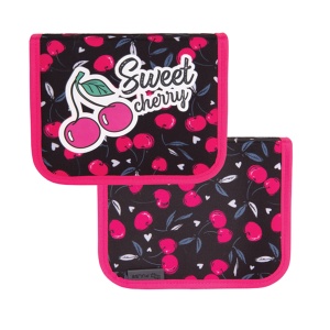 Puna dvodelna pernica Pulse Sweet Cherry 20x13x4cm